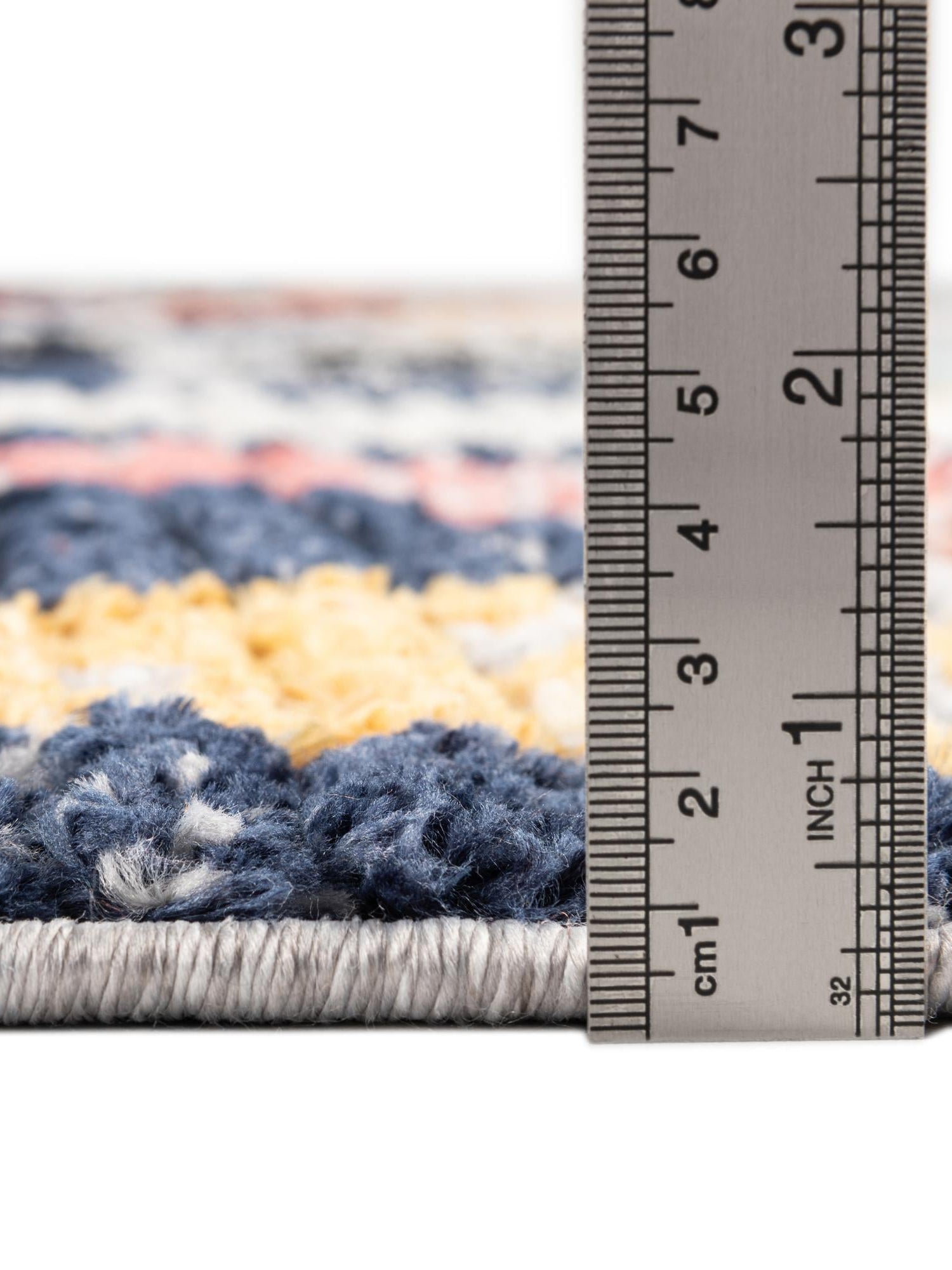 Blue 2' x 7' 10 Tagine Runner Area Rug Durable 100% Polyester Modern Unique Easy Clean Carpet for Indoor Home Decor for Sale at Rug Engine