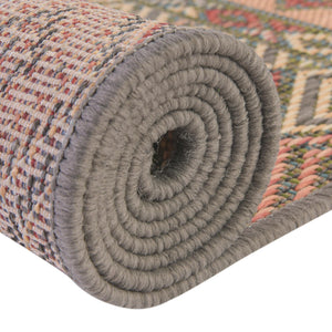 Multicolor 3' 11 x 5' 11 Baja Outdoor Rectangle Area Rug Weather Resistant for Patio, Deck, Terrace, Balcony, Porch 100% Polypropylene Modern Outside Decor for Sale at Rug Engine