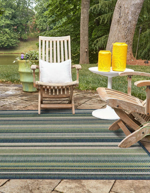 Blue 7' 10 x 7' 10 Baja Outdoor Square Area Rug Weather Resistant for Patio, Deck, Terrace, Balcony, Porch 100% Polypropylene Modern Outside Decor for Sale at Rug Engine
