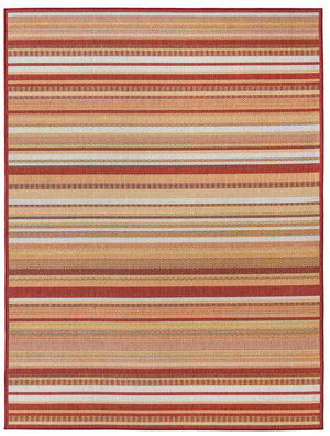 Burgundy 7' 10 x 10' Baja Outdoor Rectangle Area Rug Weather Resistant for Patio, Deck, Terrace, Balcony, Porch 100% Polypropylene Modern Outside Decor for Sale at Rug Engine