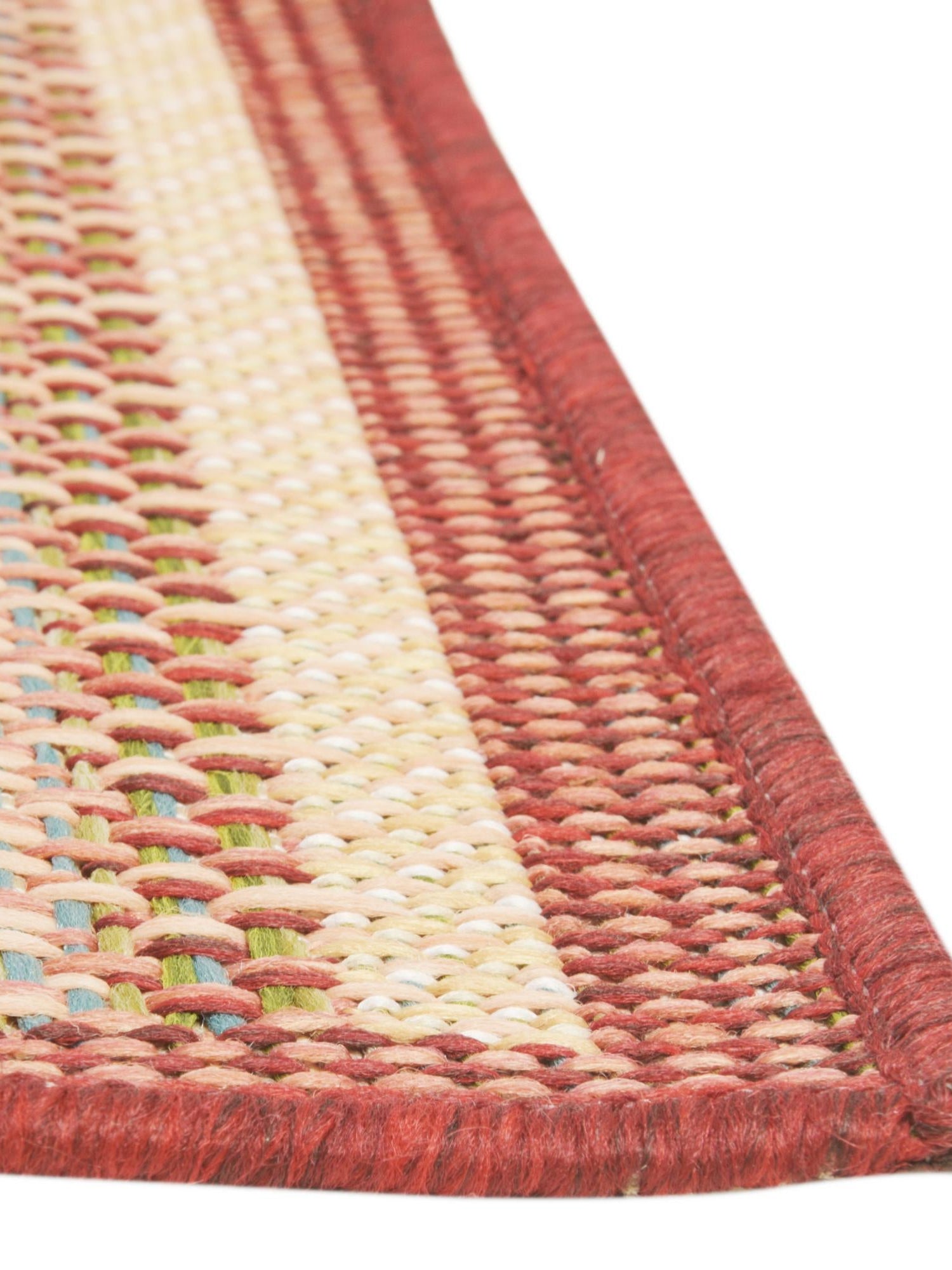 Burgundy 7' 10 x 10' Baja Outdoor Rectangle Area Rug Weather Resistant for Patio, Deck, Terrace, Balcony, Porch 100% Polypropylene Modern Outside Decor for Sale at Rug Engine