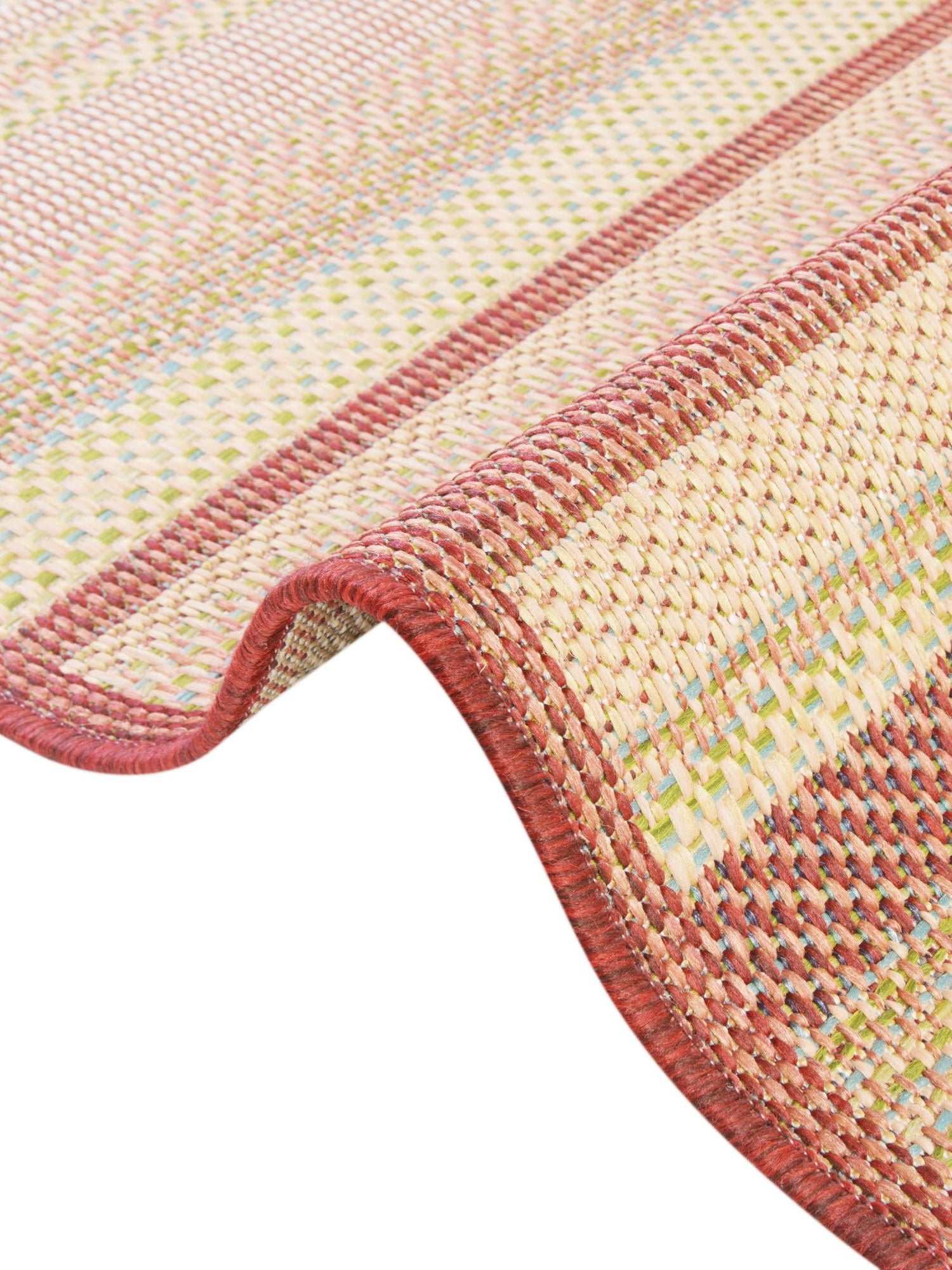 Burgundy 7' 10 x 10' Baja Outdoor Rectangle Area Rug Weather Resistant for Patio, Deck, Terrace, Balcony, Porch 100% Polypropylene Modern Outside Decor for Sale at Rug Engine