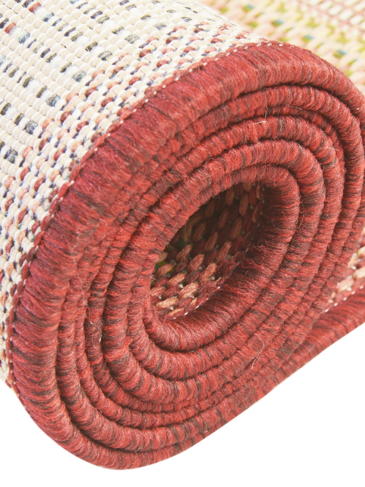 Burgundy 9' x 12' Baja Outdoor Rectangle Area Rug Weather Resistant for Patio, Deck, Terrace, Balcony, Porch 100% Polypropylene Modern Outside Decor for Sale at Rug Engine