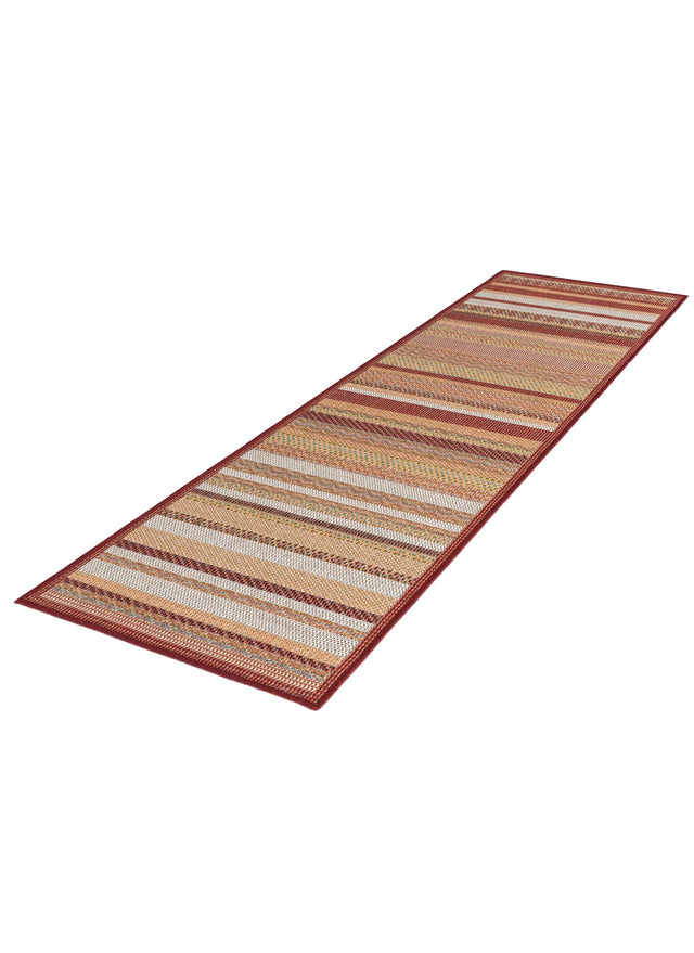 Burgundy 2' x 5' 11 Baja Outdoor Runner Area Rug Weather Resistant for Patio, Deck, Terrace, Balcony, Porch 100% Polypropylene Modern Outside Decor for Sale at Rug Engine