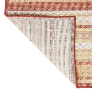 Burgundy 2' x 5' 11 Baja Outdoor Runner Area Rug Weather Resistant for Patio, Deck, Terrace, Balcony, Porch 100% Polypropylene Modern Outside Decor for Sale at Rug Engine