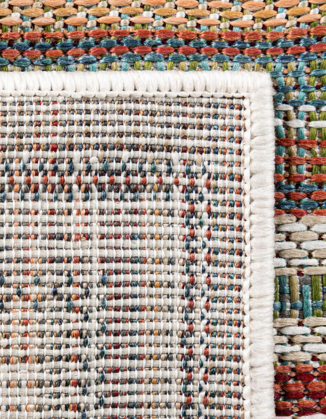 Multicolor 2' x 3' Baja Outdoor Rectangle Rug