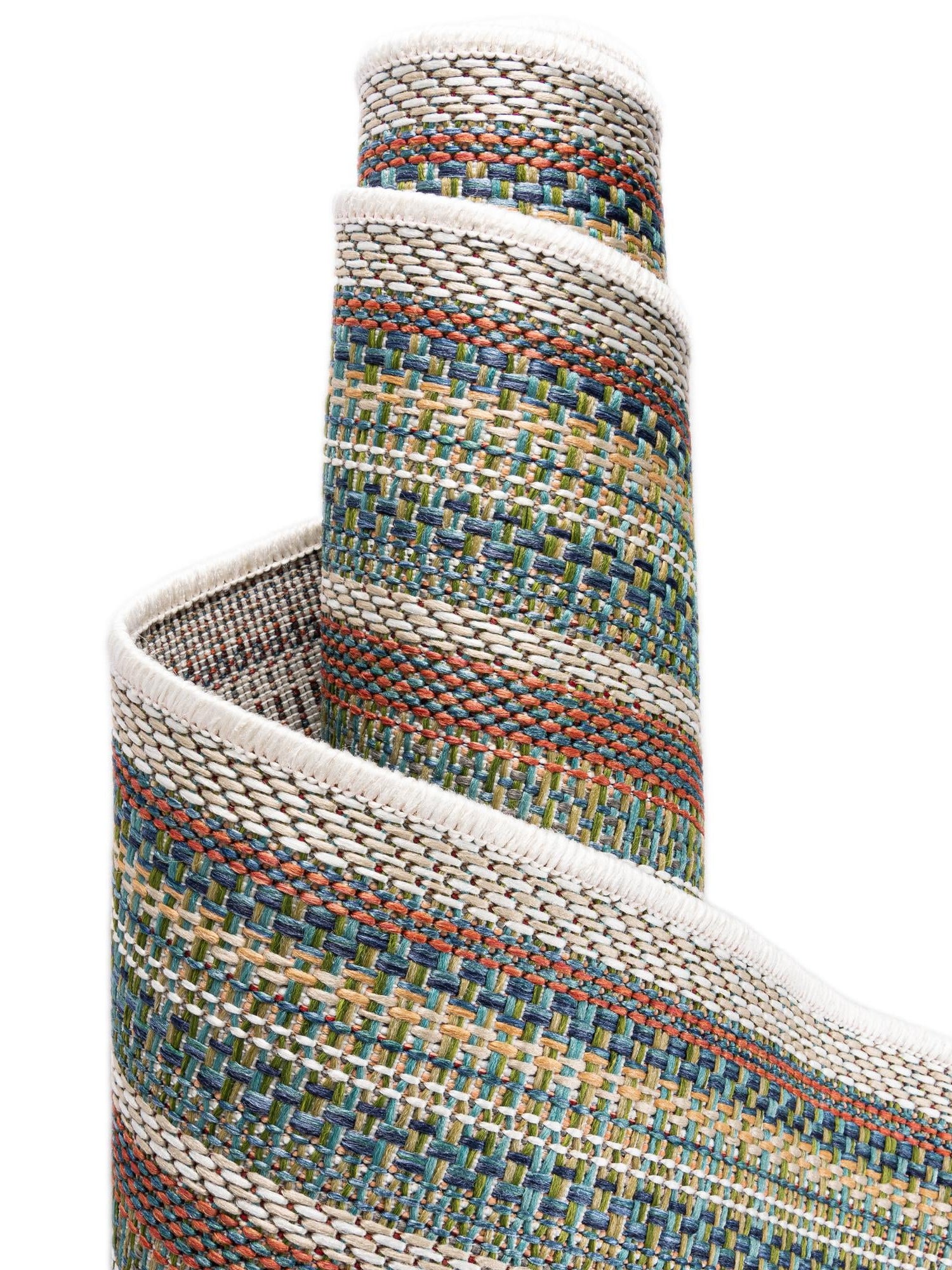 Multicolor 3' 3 x 5' 3 Baja Outdoor Rectangle Area Rug Weather Resistant for Patio, Deck, Terrace, Balcony, Porch 100% Polypropylene Modern Outside Decor for Sale at Rug Engine