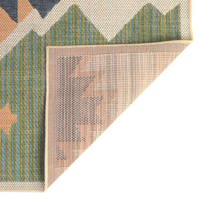Green 8' x 10' Baja Outdoor Rectangle Rug