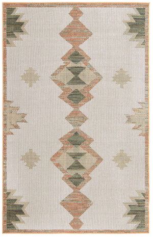Ivory 6' x 9' Baja Outdoor Rectangle Rug
