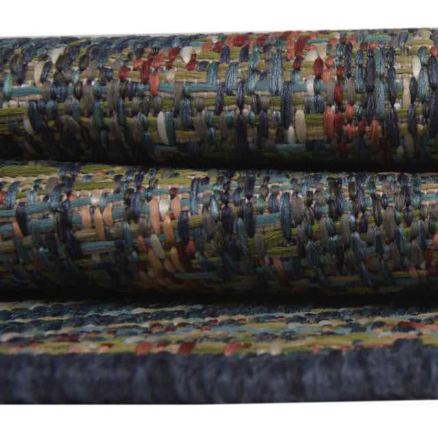 Blue 2' x 6' Baja Outdoor Runner Area Rug Weather Resistant for Patio, Deck, Terrace, Balcony, Porch 100% Polypropylene Modern Outside Decor for Sale at Rug Engine
