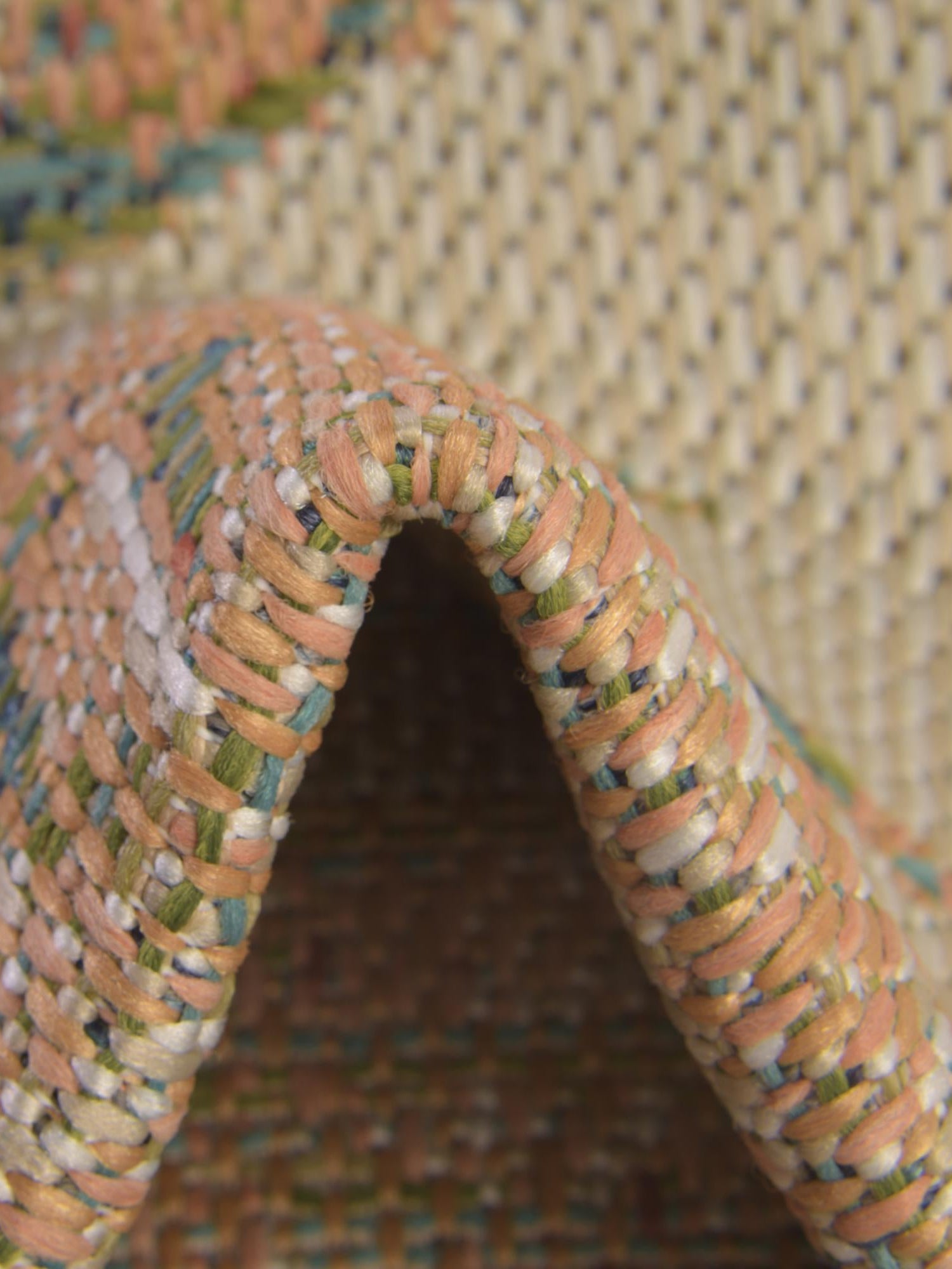 Ivory 4' x 6' Baja Outdoor Rectangle Area Rug Weather Resistant for Patio, Deck, Terrace, Balcony, Porch 100% Polypropylene Modern Outside Decor for Sale at Rug Engine