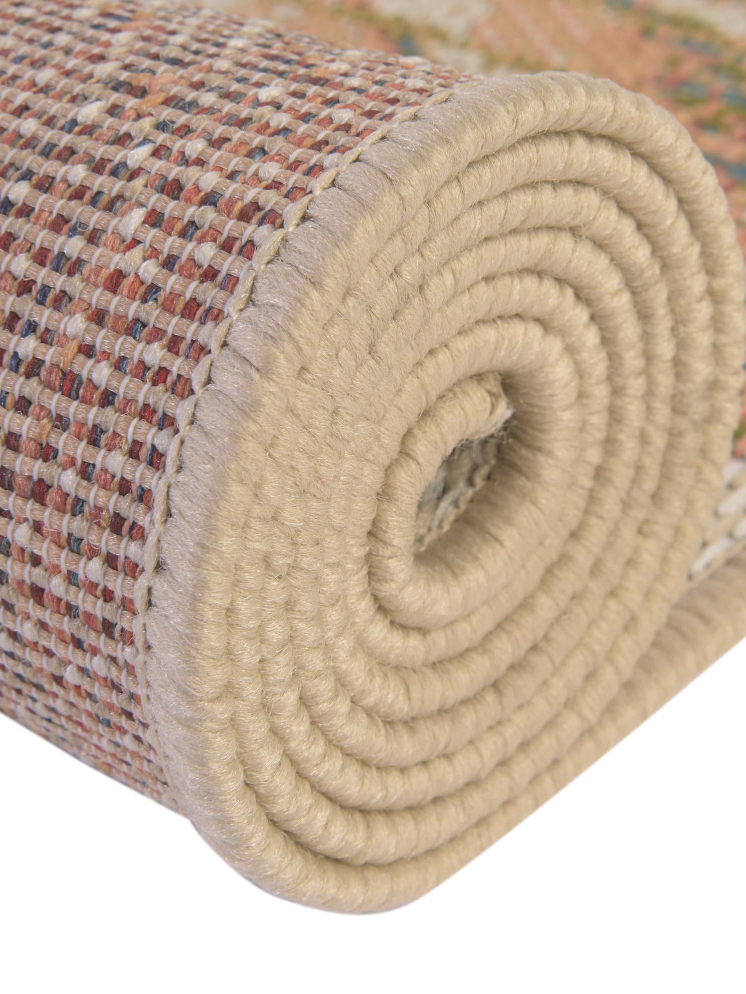Ivory 9' x 12' Baja Outdoor Rectangle Area Rug Weather Resistant for Patio, Deck, Terrace, Balcony, Porch 100% Polypropylene Modern Outside Decor for Sale at Rug Engine