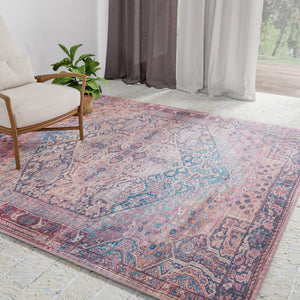 Washable Antique Rust Red 7' 10 x 7' 10 Maahru Square Area Rug Easy to Clean Stain Resistant & Durable Polyester Chenille Carpet for Living, Dining, Bedrooms, Kitchen for Sale at Rug Engine