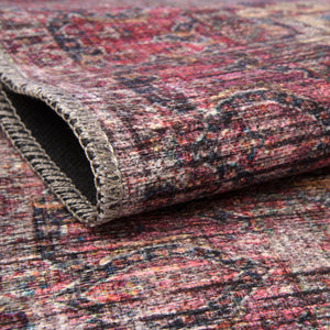 Multicolor 2' x 6' Mangata Washable Runner Rug