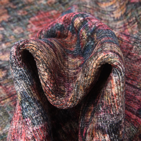 Washable Multicolor 2' x 10' Mangata Runner Area Rug Easy to Clean Stain Resistant & Durable Chenille Traditional Vintage Distressed Carpet for Sale at Rug Engine