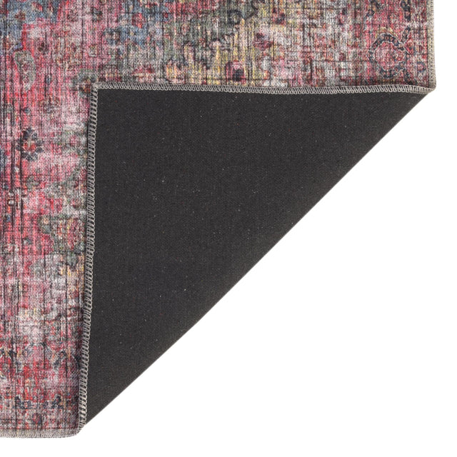 Washable Multicolor 2' 7 x 13' Mangata Runner Area Rug Easy to Clean Stain Resistant & Durable Chenille Traditional Vintage Distressed Carpet for Sale at Rug Engine