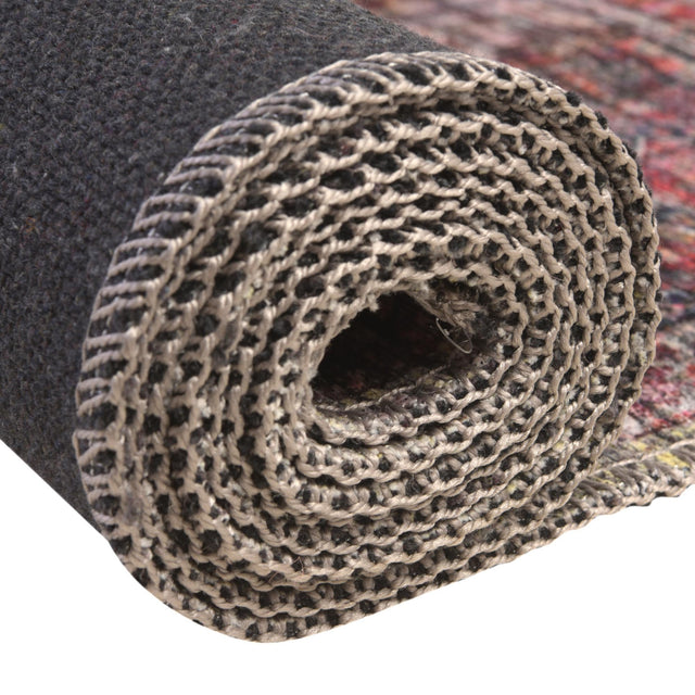 Washable Multicolor 2' 7 x 13' Mangata Runner Area Rug Easy to Clean Stain Resistant & Durable Chenille Traditional Vintage Distressed Carpet for Sale at Rug Engine
