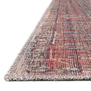Antique Beige 2' x 6' Nostalgia Washable Runner Rug