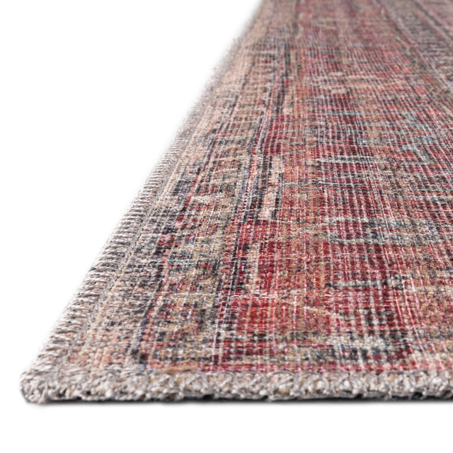 Antique Beige 2' x 6' Nostalgia Washable Runner Rug