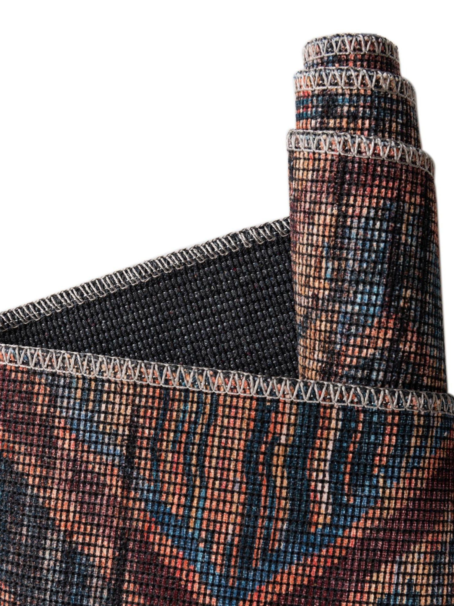 Washable Peach and Blue 5' 3 x 8' Sisu Rectangle Area Rug Easy to Clean Stain Resistant & Durable Polyester Chenille Distressed Vintage Look Carpet for Sale at Rug Engine