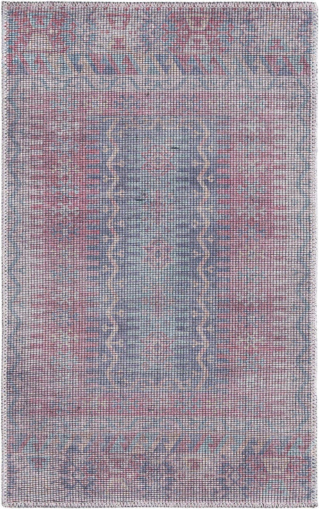 Washable Multicolor 2' x 3' Sisu Rectangle Area Rug Easy to Clean Stain Resistant & Durable Polyester Chenille Distressed Vintage Look Carpet for Sale at Rug Engine