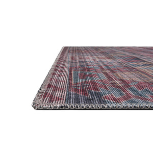 Washable Multicolor 2' x 10' Sisu Runner Area Rug Easy to Clean Stain Resistant & Durable Polyester Chenille Distressed Vintage Look Carpet for Sale at Rug Engine
