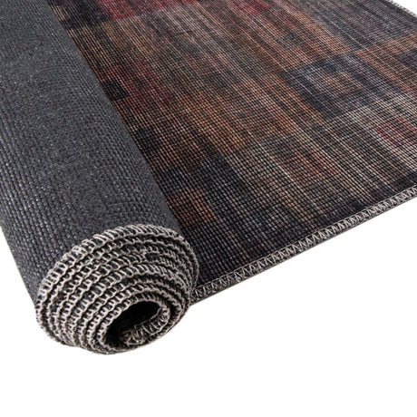 Washable Multicolor 3' 3 x 5' 3 Sisu Rectangle Area Rug Easy to Clean Stain Resistant & Durable Polyester Chenille Distressed Vintage Look Carpet for Sale at Rug Engine