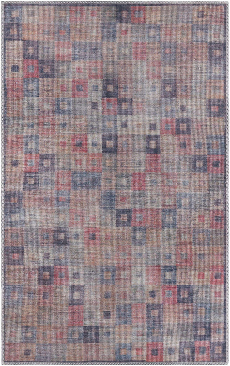 Multicolor 3' 3 x 5' 3 Sisu Washable Rectangle Rug