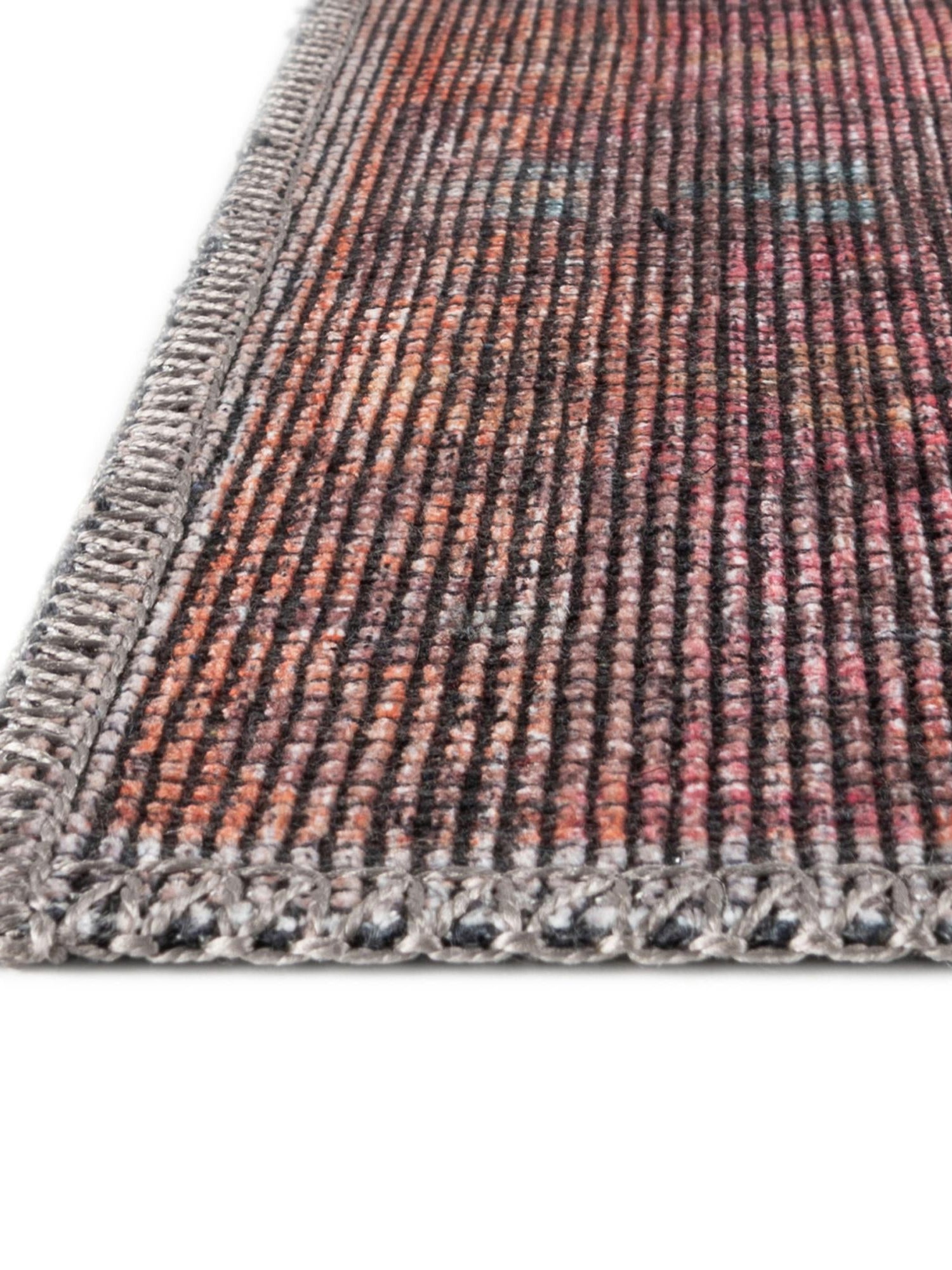 Washable Rust red and Beige 7' 10 x 7' 10 Sisu Octagon Area Rug Easy to Clean Stain Resistant & Durable Polyester Chenille Distressed Vintage Look Carpet for Sale at Rug Engine