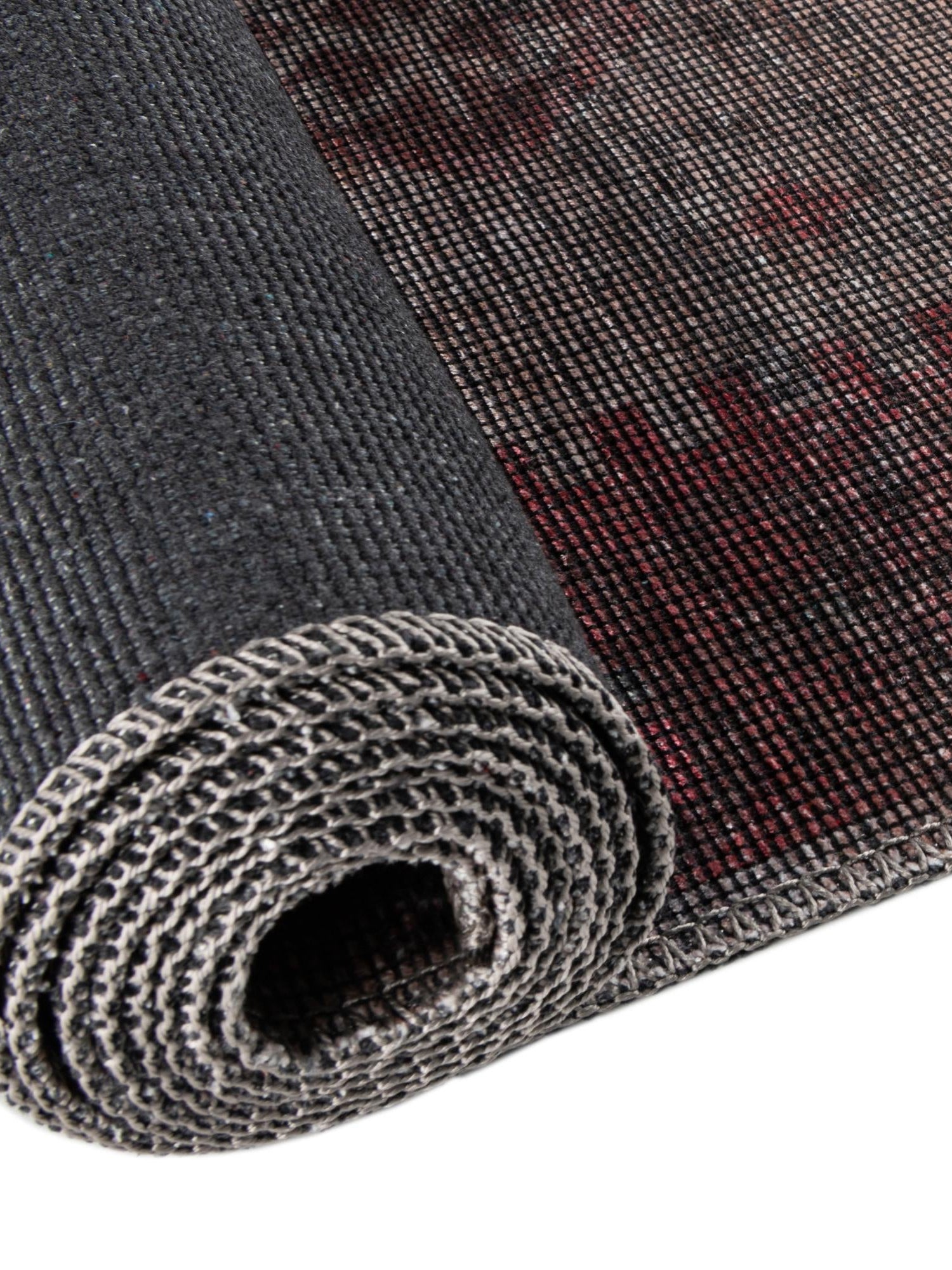 Washable Rust red and Beige 7' 10 x 7' 10 Sisu Octagon Area Rug Easy to Clean Stain Resistant & Durable Polyester Chenille Distressed Vintage Look Carpet for Sale at Rug Engine