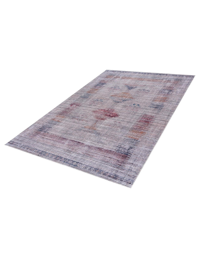 Washable Sandy and Ivory 7' 3 x 10' Sisu Rectangle Area Rug Easy to Clean Stain Resistant & Durable Polyester Chenille Distressed Vintage Look Carpet for Sale at Rug Engine