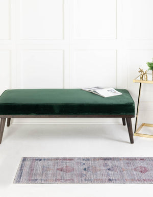 Washable Sandy and Ivory 2' x 5' Sisu Runner Area Rug Easy to Clean Stain Resistant & Durable Polyester Chenille Distressed Vintage Look Carpet for Sale at Rug Engine