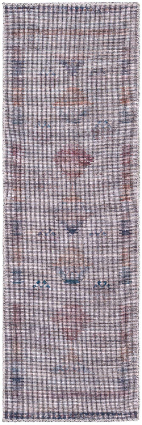 Sandy and Ivory 2' x 6' Sisu Washable Runner Rug
