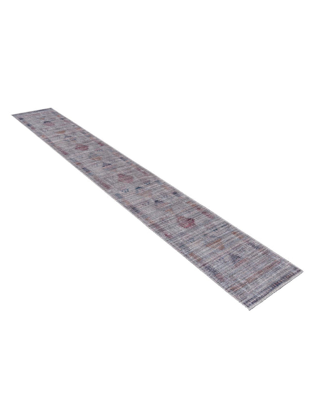 Washable Sandy and Ivory 2' x 10' Sisu Runner Area Rug Easy to Clean Stain Resistant & Durable Polyester Chenille Distressed Vintage Look Carpet for Sale at Rug Engine