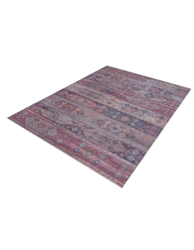 Washable Multicolor 10' 6 x 13' Sisu Rectangle Area Rug Easy to Clean Stain Resistant & Durable Polyester Chenille Distressed Vintage Look Carpet for Sale at Rug Engine