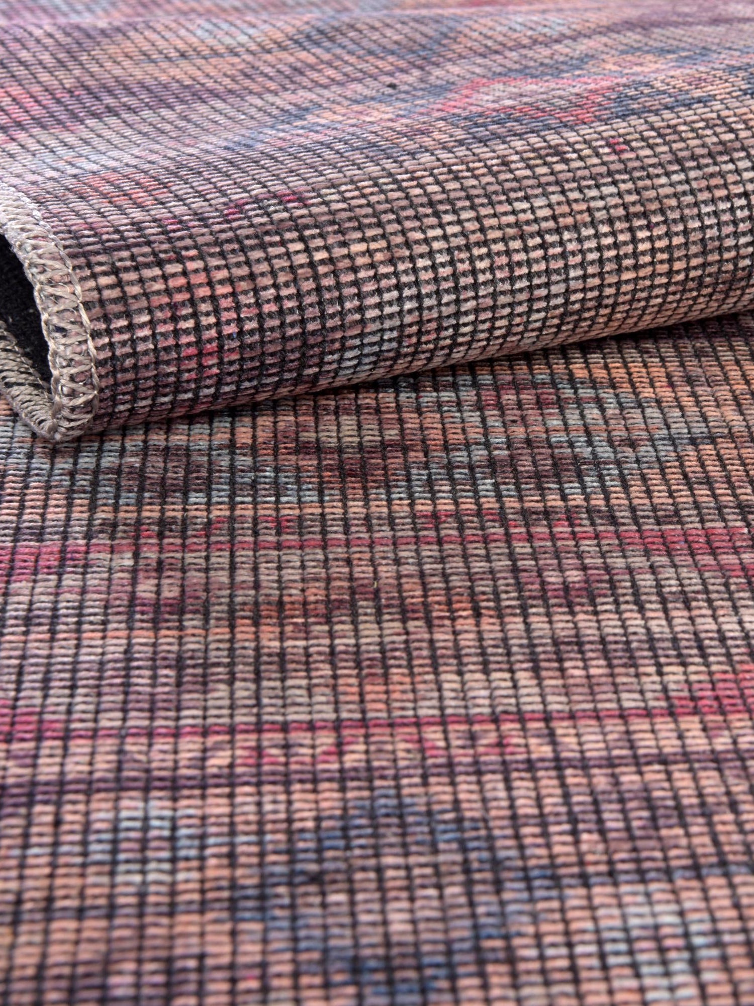 Washable Multicolor 2' x 10' Sisu Runner Area Rug Easy to Clean Stain Resistant & Durable Polyester Chenille Distressed Vintage Look Carpet for Sale at Rug Engine