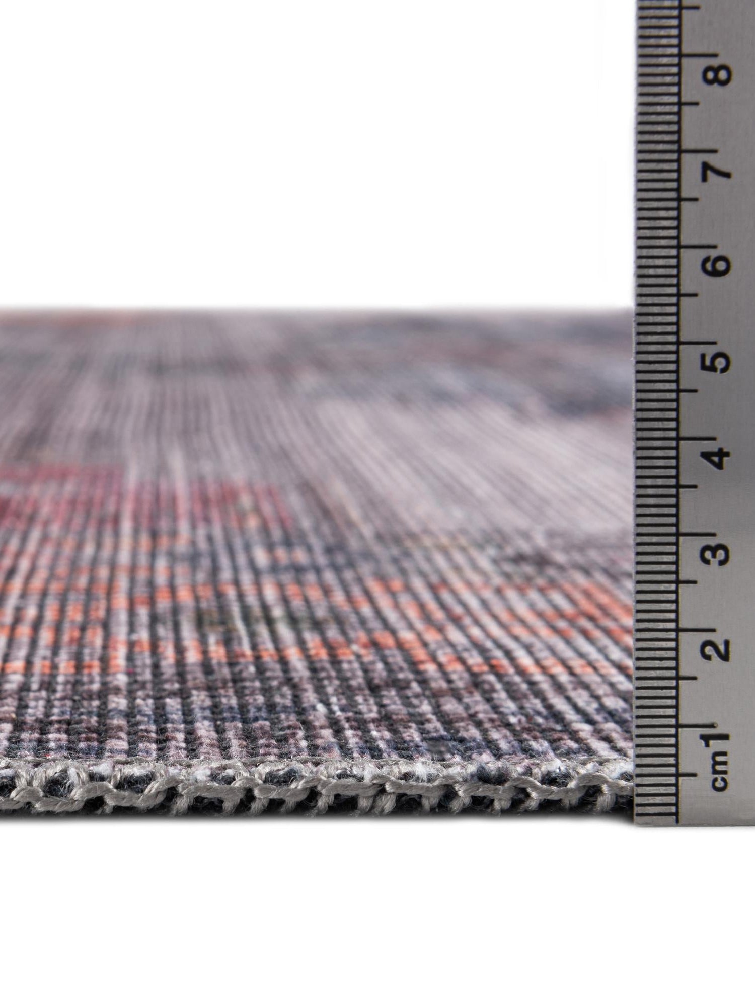 Washable Antique Blue 3' 3 x 5' 3 Sisu Rectangle Area Rug Easy to Clean Stain Resistant & Durable Polyester Chenille Distressed Vintage Look Carpet for Sale at Rug Engine