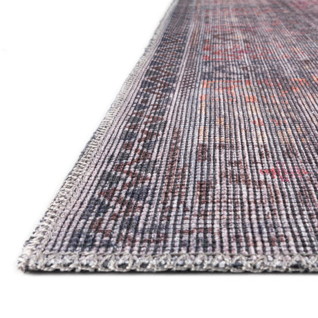 Washable Antique Blue 3' 3 x 5' 3 Sisu Rectangle Area Rug Easy to Clean Stain Resistant & Durable Polyester Chenille Distressed Vintage Look Carpet for Sale at Rug Engine