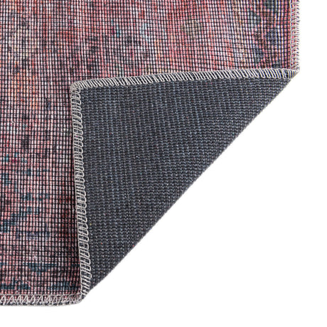 Washable Antique Blue 2' x 3' Sisu Rectangle Area Rug Easy to Clean Stain Resistant & Durable Polyester Chenille Distressed Vintage Look Carpet for Sale at Rug Engine