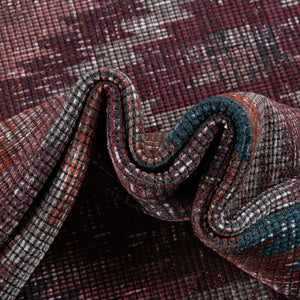 Terracotta 3' x 12' Sisu Washable Runner Rug