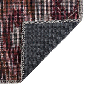 Terracotta 2' x 5' Sisu Washable Runner Rug