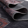 Charcoal and Gray 7' 3 x 7' 3 Sisu Washable Square Rug