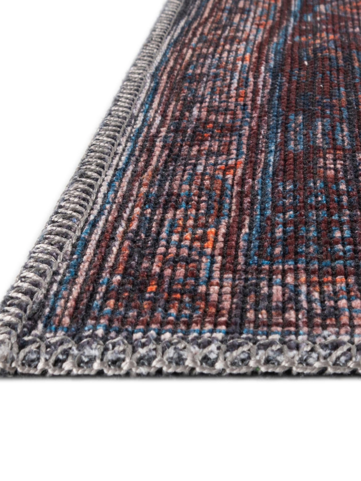Washable Charcoal and Gray 7' 10 x 7' 10 Sisu Octagon Area Rug Easy to Clean Stain Resistant & Durable Polyester Chenille Distressed Vintage Look Carpet for Sale at Rug Engine
