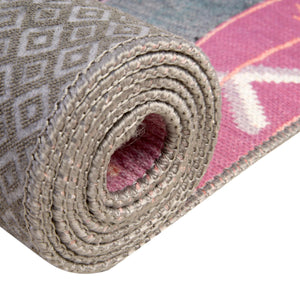 Washable Yellow 3' 6 x 5' 6 Timeless Rectangle Area Rug Easy to Clean Stain Resistant & Durable Traditional Classic Vintage Design Carpet for Sale at Rug Engine