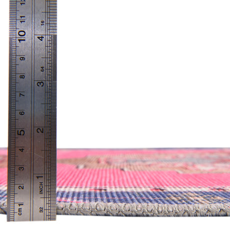 Washable Fuchsia 8' x 10' Timeless Rectangle Area Rug Easy to Clean Stain Resistant & Durable Traditional Classic Vintage Design Carpet for Sale at Rug Engine