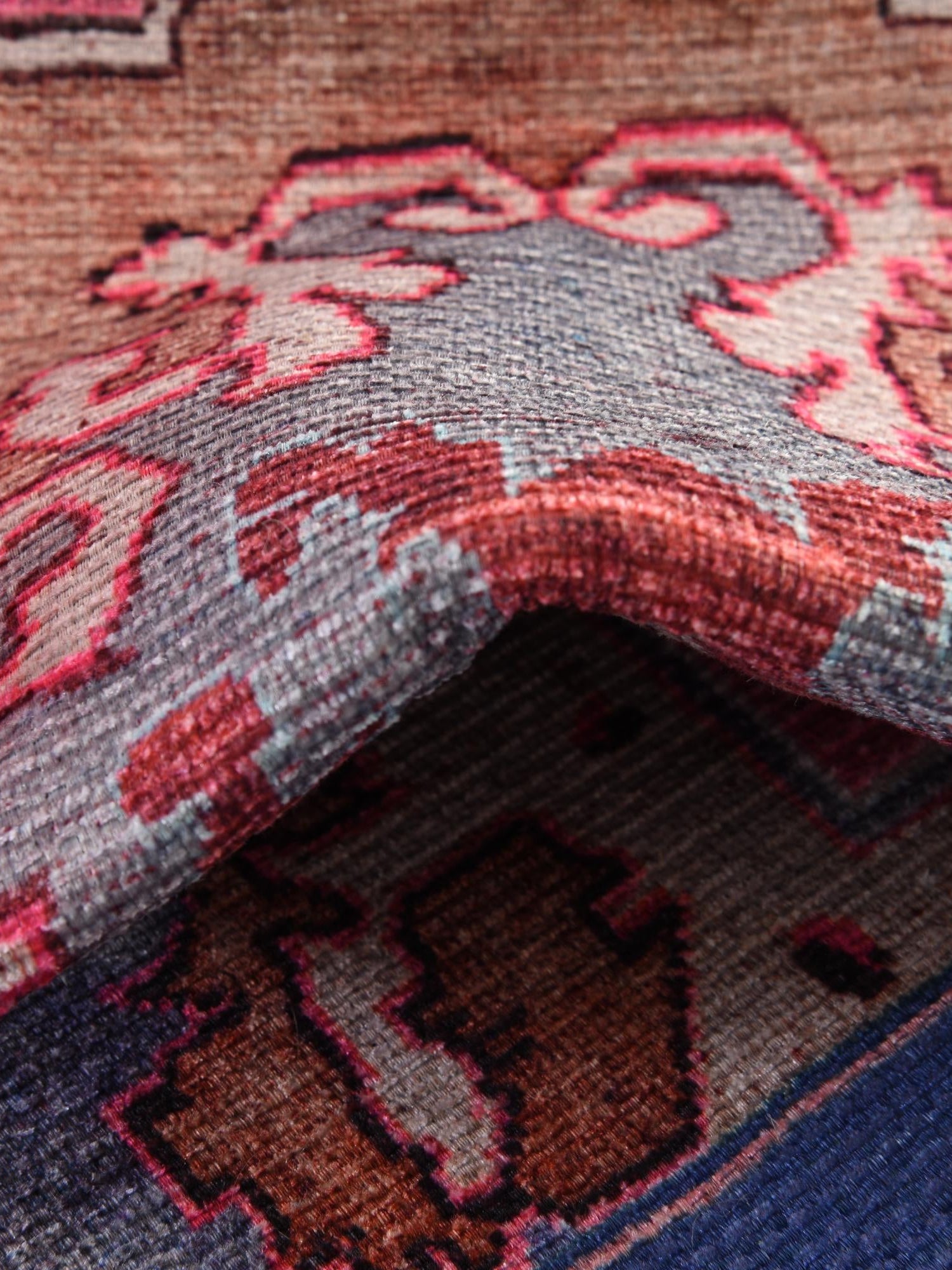 Washable Fuchsia 2' x 7' 10 Timeless Runner Area Rug Easy to Clean Stain Resistant & Durable Traditional Classic Vintage Design Carpet for Sale at Rug Engine