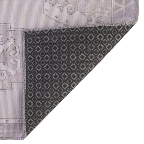 Washable white Gray 5' x 8' Timeless Rectangle Area Rug Easy to Clean Stain Resistant & Durable Traditional Classic Vintage Design Carpet for Sale at Rug Engine