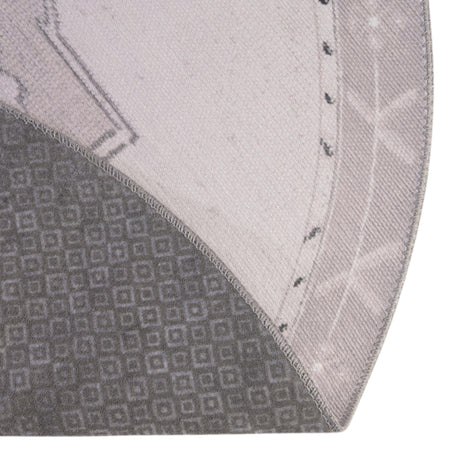 Washable white Gray 4' x 6' Timeless Oval Area Rug Easy to Clean Stain Resistant & Durable Traditional Classic Vintage Design Carpet for Sale at Rug Engine