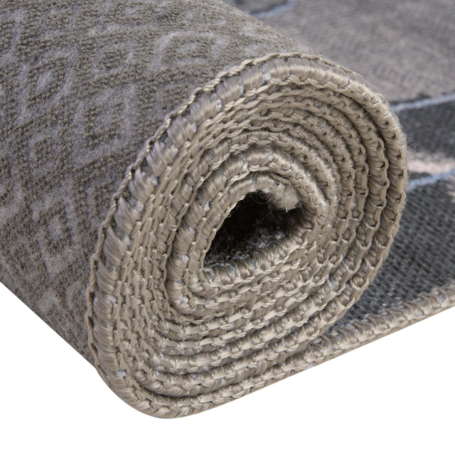 Washable Blue Gray 7' 6 x 10' 6 Timeless Rectangle Area Rug Easy to Clean Stain Resistant & Durable Traditional Classic Vintage Design Carpet for Sale at Rug Engine