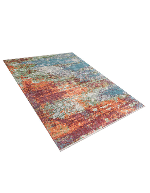 Multicolor 10' x 14' Paragon Rectangle Area Rug 100% Polypropylene Colorful Vivid Boho Style Modern Carpet for Unique Interiors for Sale at Rug Engine
